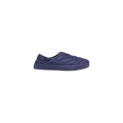 Pantofole in tessuto blu Ralph Lauren