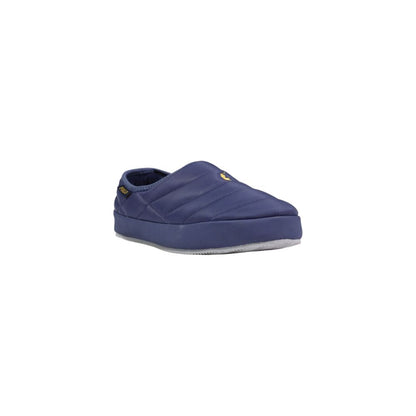 Pantofole in tessuto blu Ralph Lauren