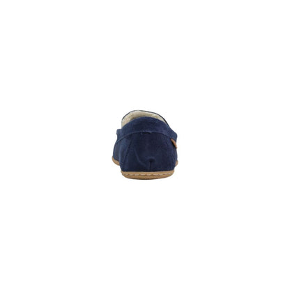 Mocassini in pelle scamosciata blu Ralph Lauren
