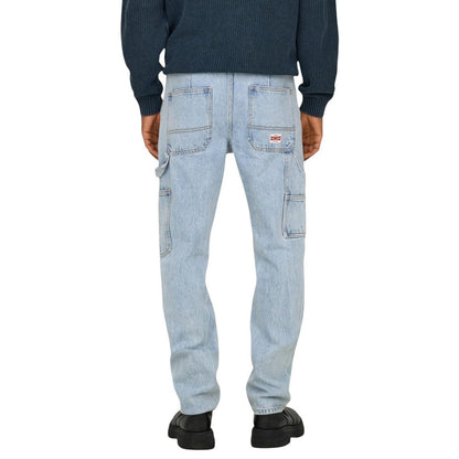Only & Sons Jeans Blu di Cotone a Vestibilità Comoda