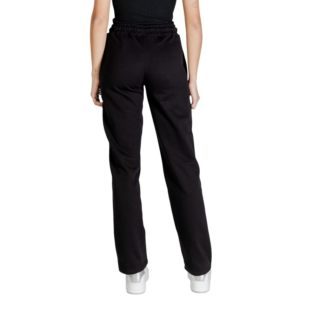 Pantalon de jogging en coton noir Icon (Pantalon de sport)