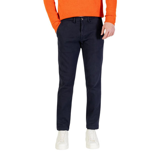 Borghese - Pantaloni Skinny in Cotone Blu