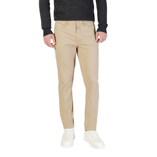 Pantaloni skinny in cotone beige Borghese