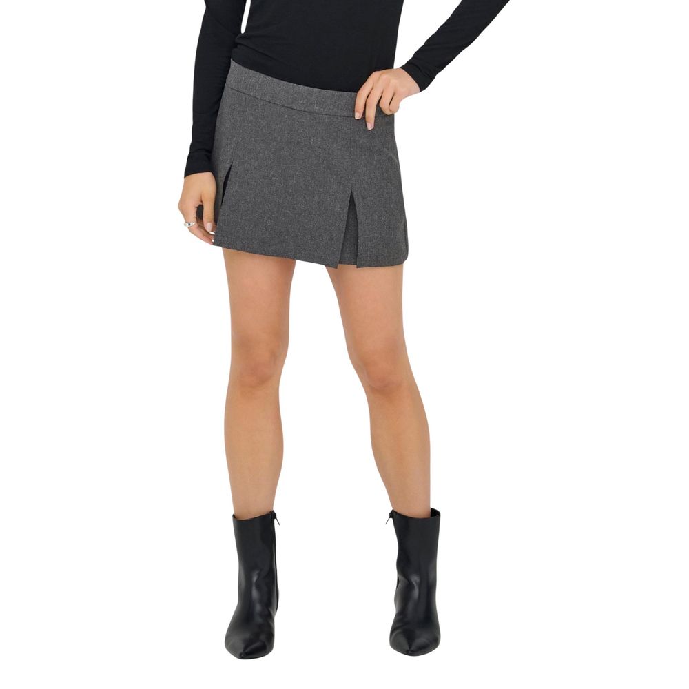 Short en polyester gris Jacqueline De Yong