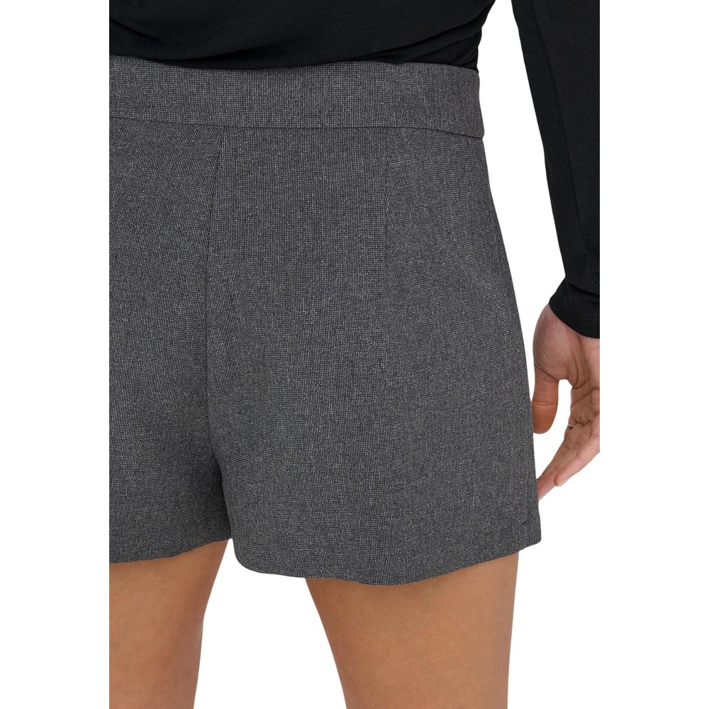 Short en polyester gris Jacqueline De Yong