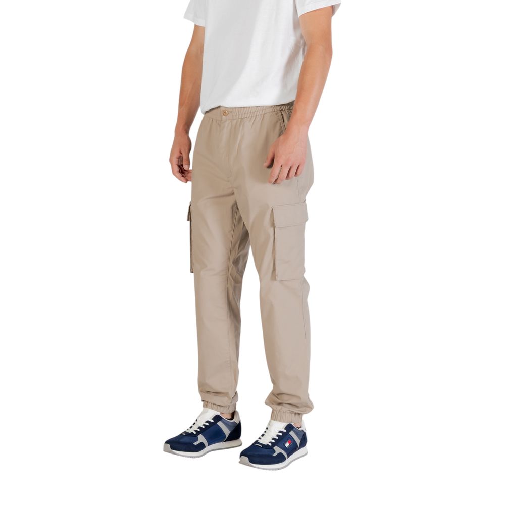 Pantalon cargo Calvin Klein Jeans en coton marron