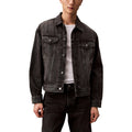 Calvin Klein Jeans Giacca di Jeans Nera in Cotone