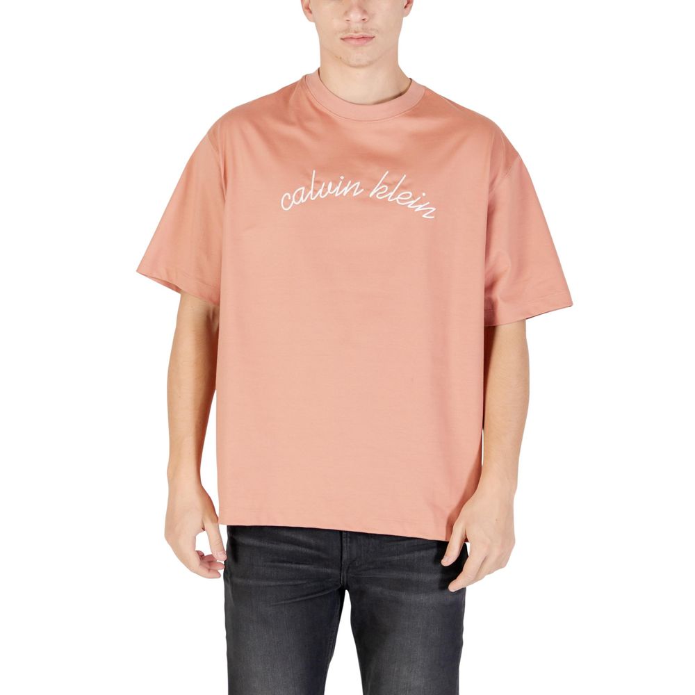 T-Shirt Calvin Klein Jeans Multicolor in Cotone