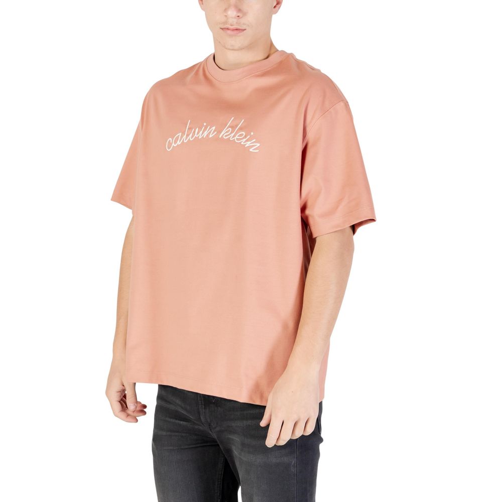 T-Shirt Calvin Klein Jeans Multicolor in Cotone