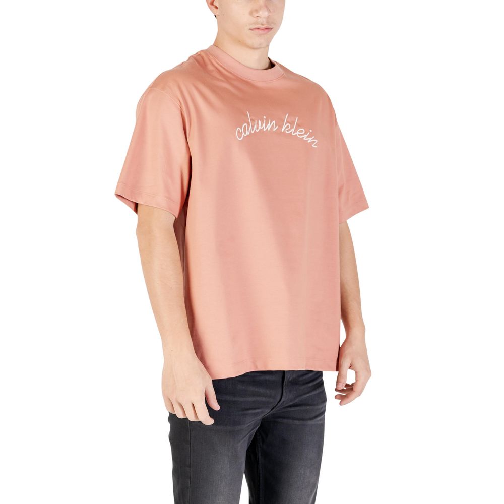 T-Shirt Calvin Klein Jeans Multicolor in Cotone