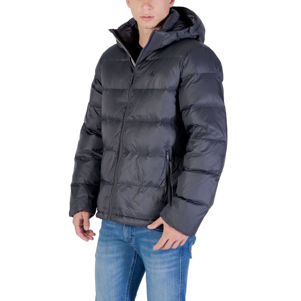 Calvin Klein Jeans Cappotto in Poliammide Grigio