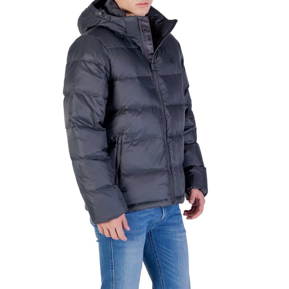 Calvin Klein Jeans Cappotto in Poliammide Grigio