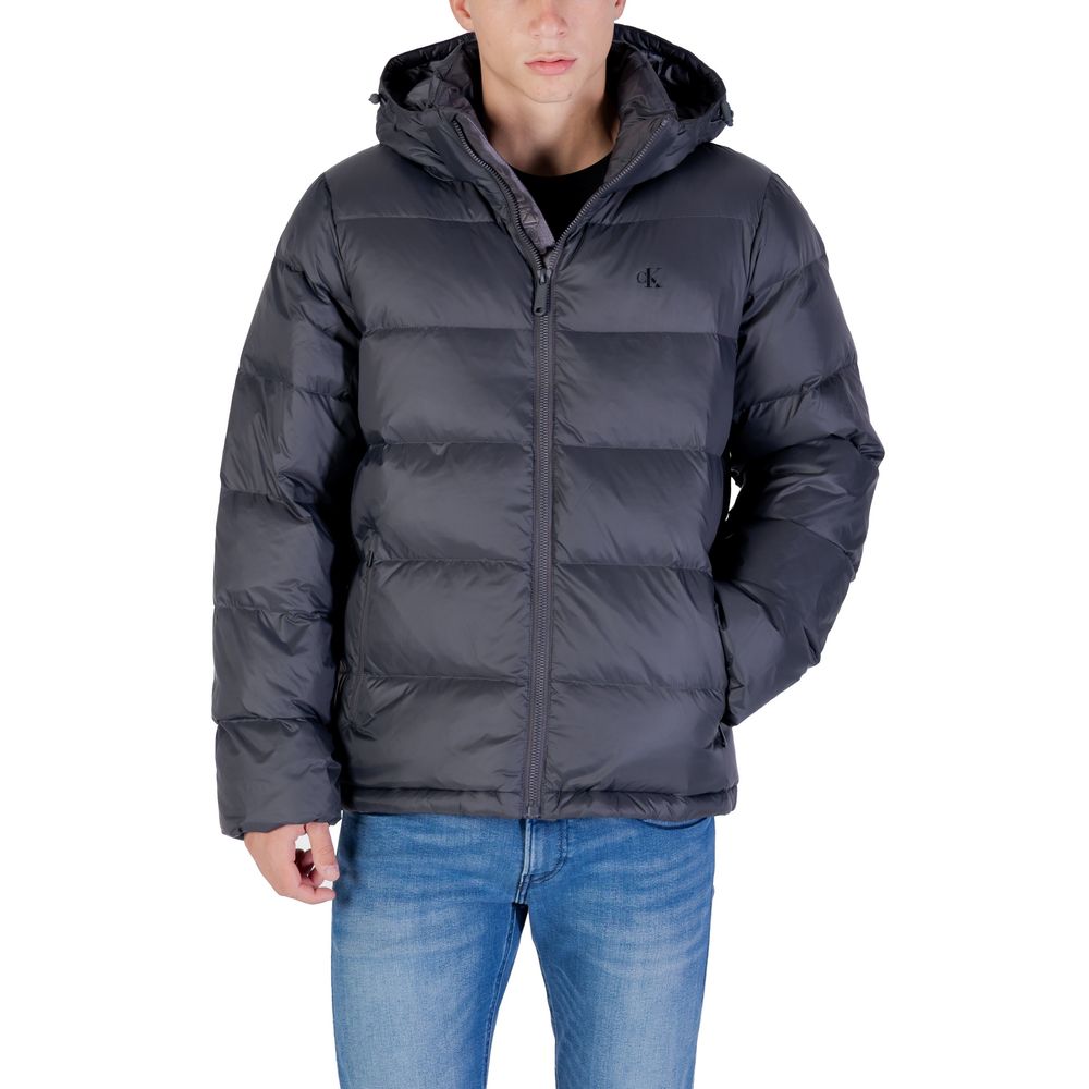 Calvin Klein Jeans Cappotto in Poliammide Grigio