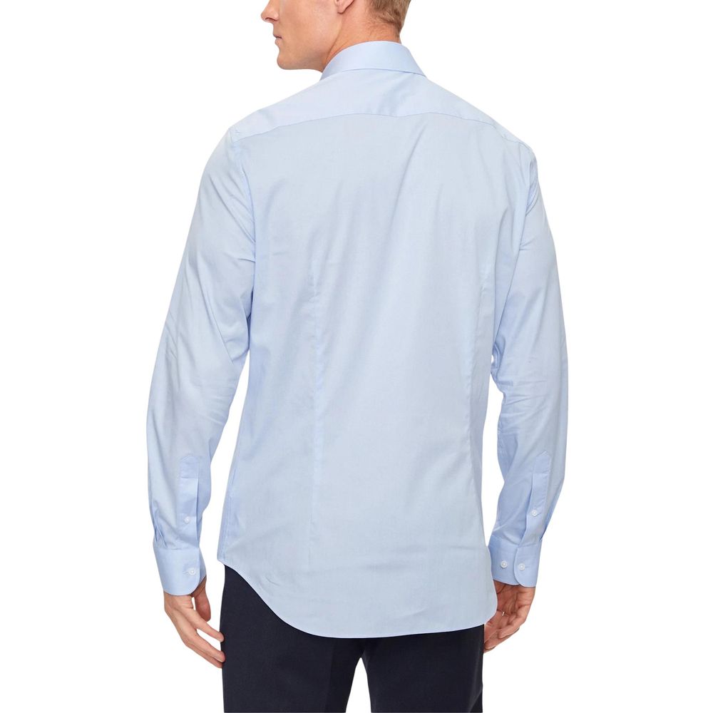 Chemise habillée Tommy Hilfiger en coton biologique bleu