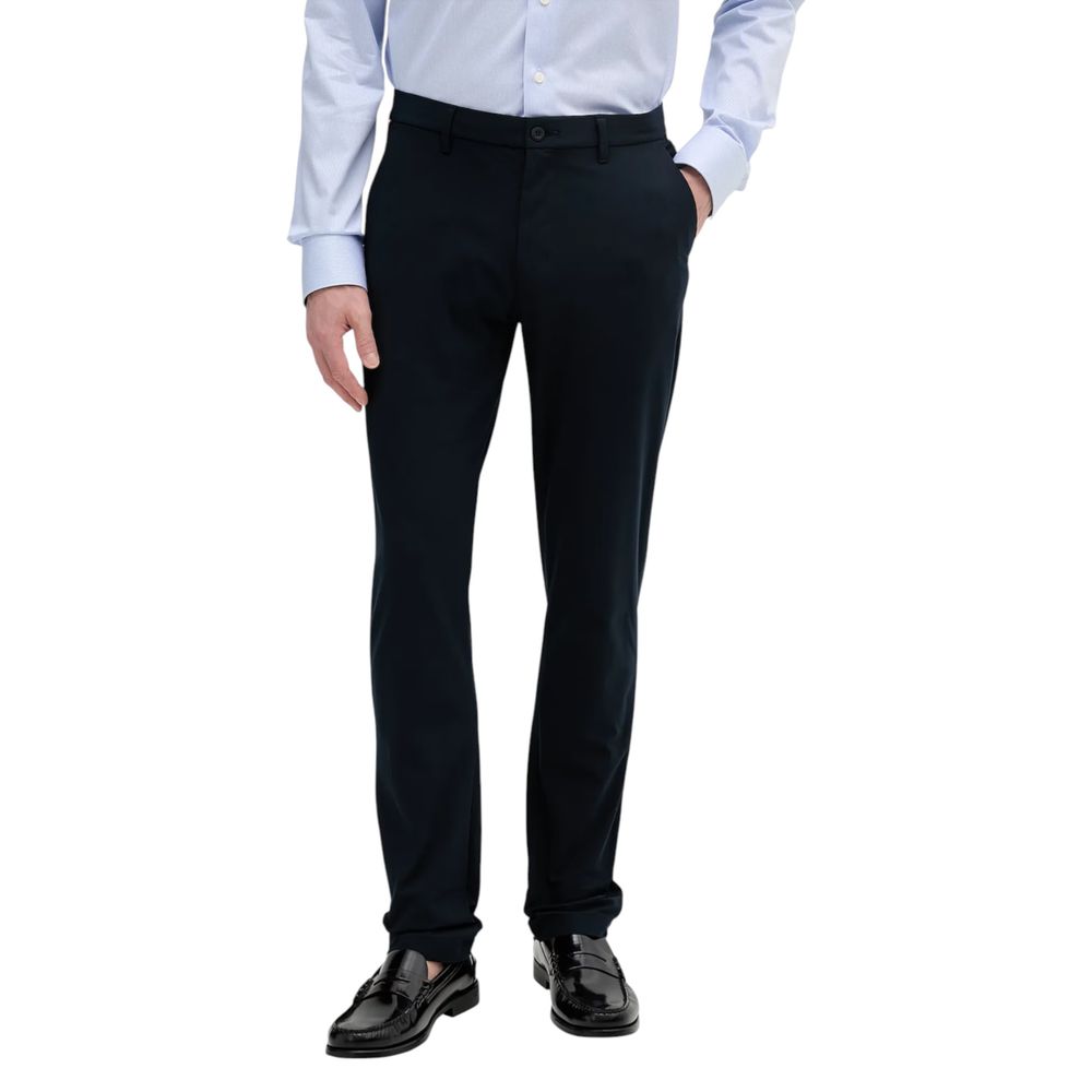 Pantalon décontracté Tommy Hilfiger en polyester bleu