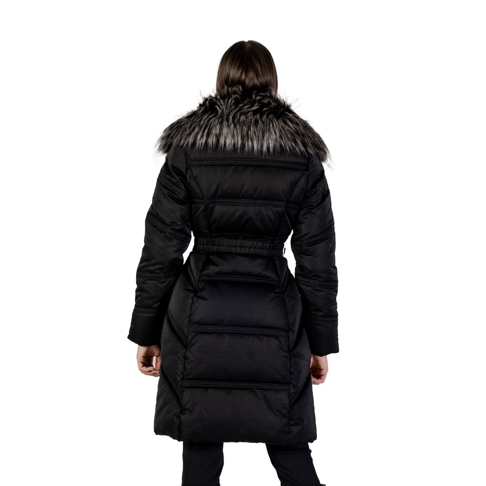 Guess Cappotto Nero in Cotone