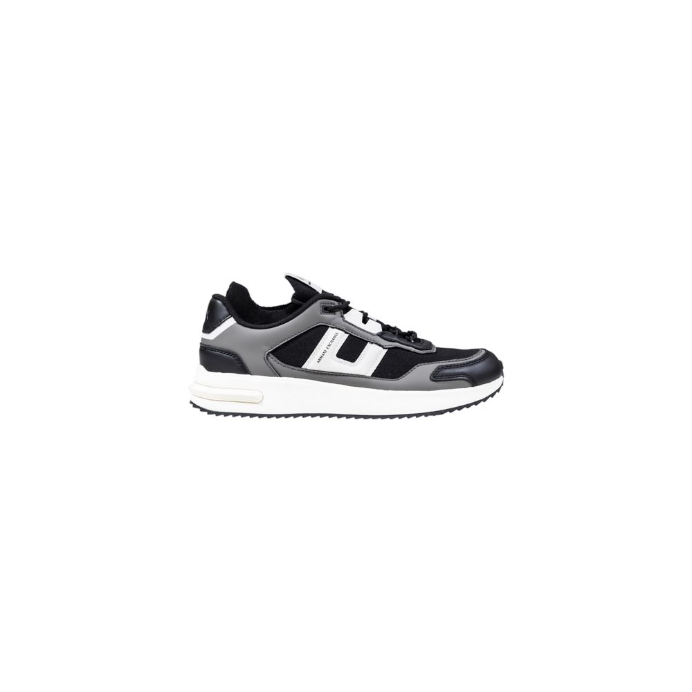 Baskets sportives bicolores en polyester Armani Exchange