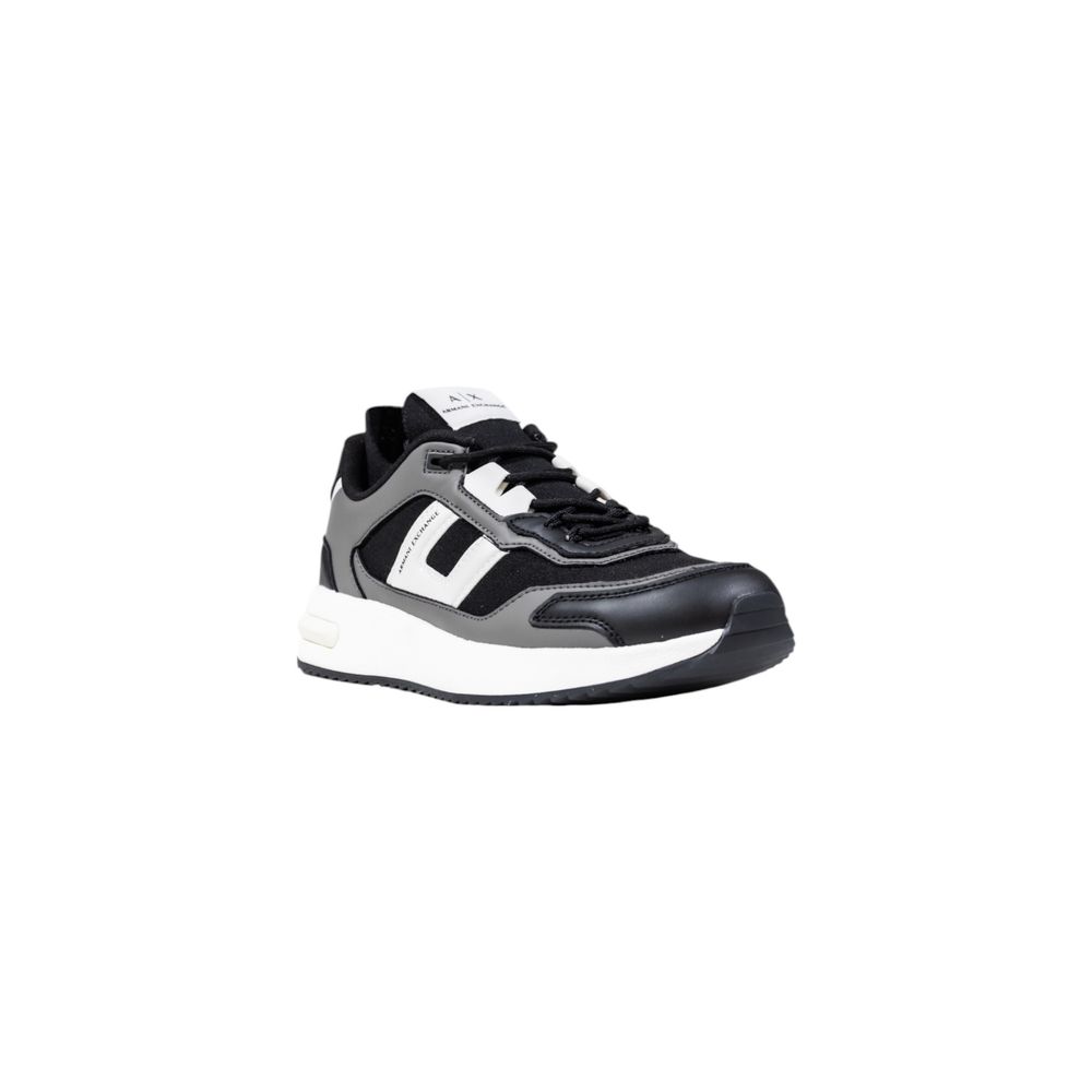 Baskets sportives bicolores en polyester Armani Exchange