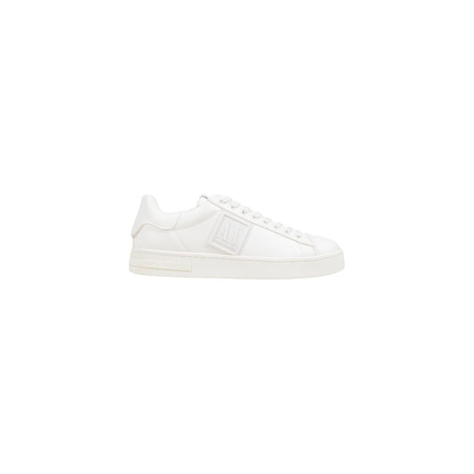 Sneakers basse bianche Armani Exchange in poliestere