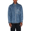 Camicia in denim blu Armani Exchange