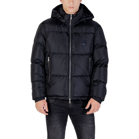 Armani Exchange Cappotto Blu in Poliammide