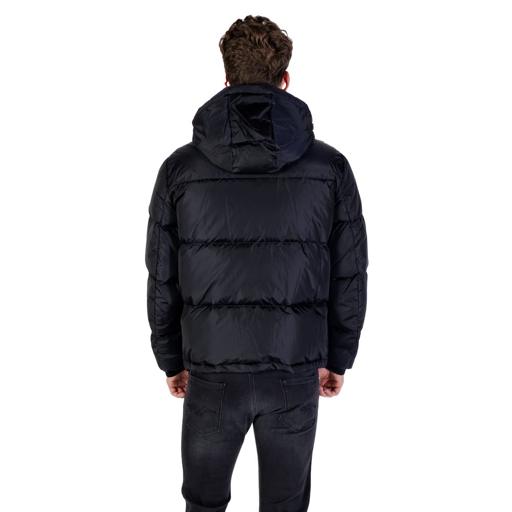 Manteau Armani Exchange en polyamide bleu