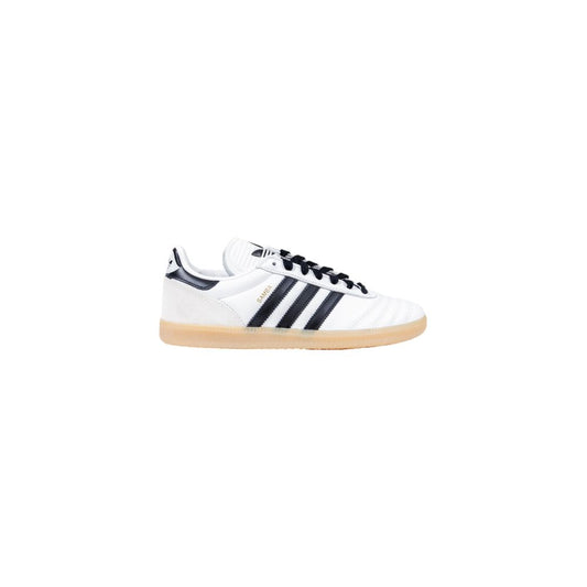 Sneakers sportive Adidas Originals in similpelle bianche e nere