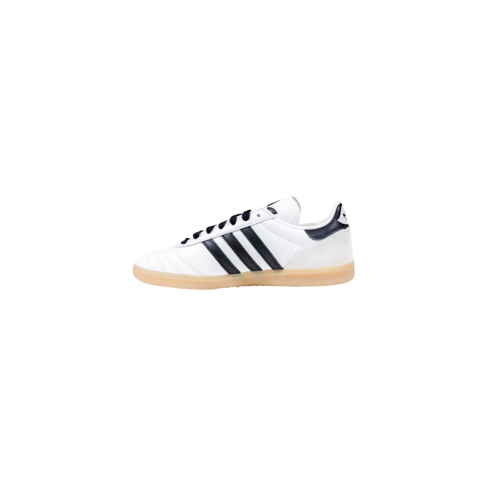 Baskets Athlétiques Adidas Originals Noires et Blanches en Cuir Artificiel