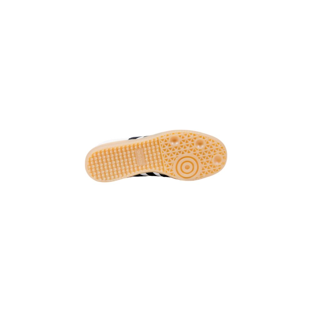 Baskets Athlétiques Adidas Originals Noires et Blanches en Cuir Artificiel