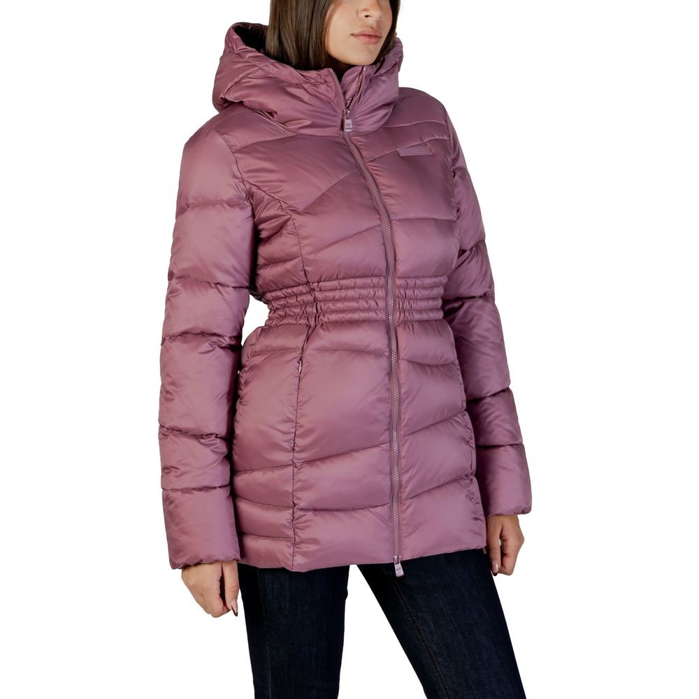 Bomber EA7 Emporio Armani Viola in Poliammide