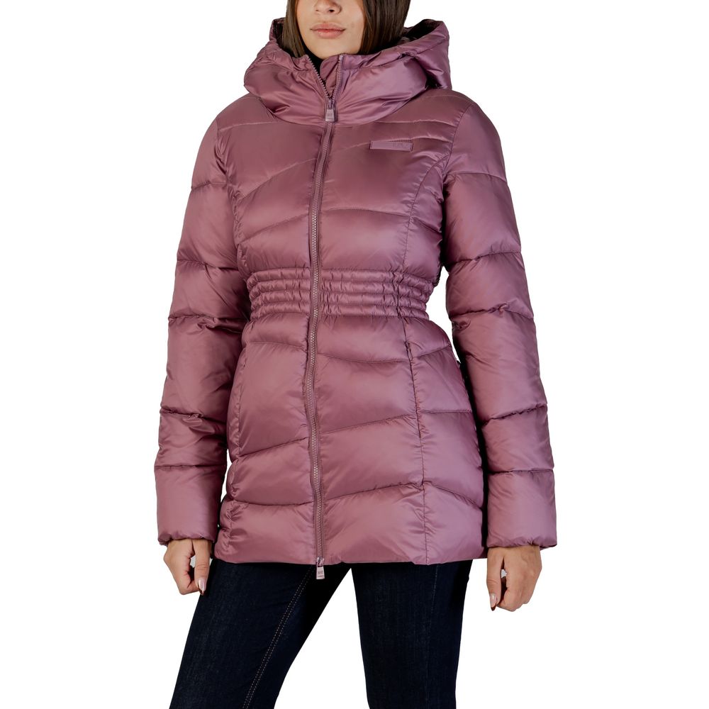 Bomber EA7 Emporio Armani Viola in Poliammide