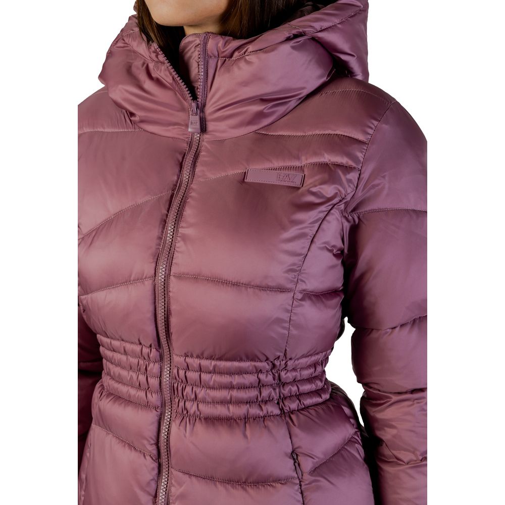 Bomber EA7 Emporio Armani Viola in Poliammide