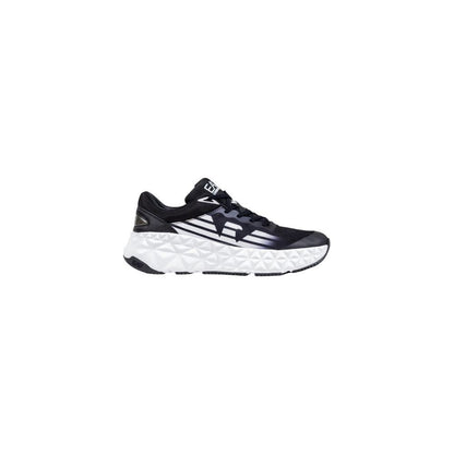 EA7 Emporio Armani Sneakers Atletiche in Poliestere Bianche e Nere