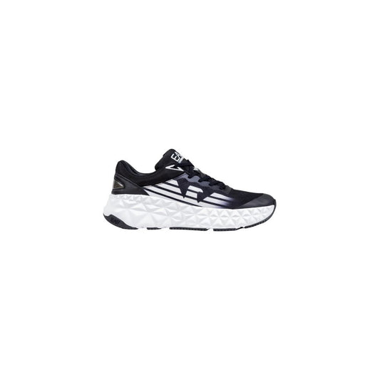 EA7 Emporio Armani Sneakers Atletiche in Poliestere Bianche e Nere