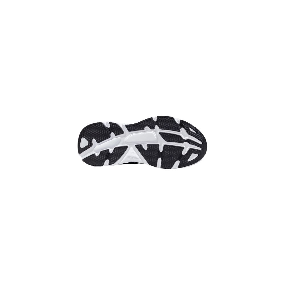 EA7 Emporio Armani Sneakers Atletiche in Poliestere Bianche e Nere