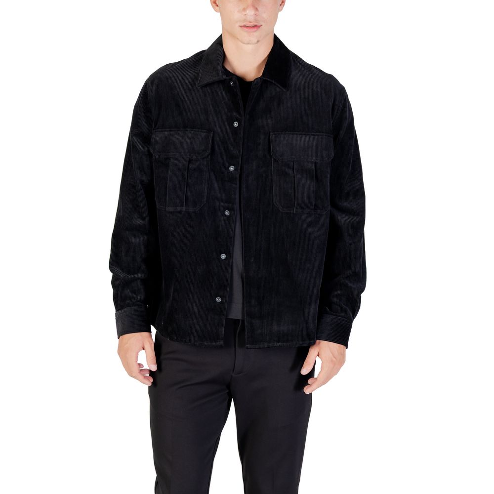 Chemise Antony Morato en coton noir