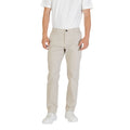 Pantalon décontracté Hugo Boss en polyester beige