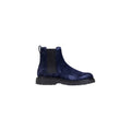 Bottes Chelsea en daim bleu Calvin Klein Jeans