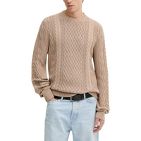 Tommy Hilfiger Jeans Beige Recycled Cotton Sweatshirt