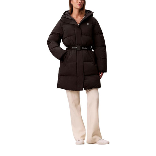 Calvin Klein Jeans Cappotto Nero in Poliammide