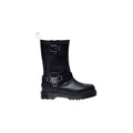 Bottes Dr. Martens en cuir noir à lacets