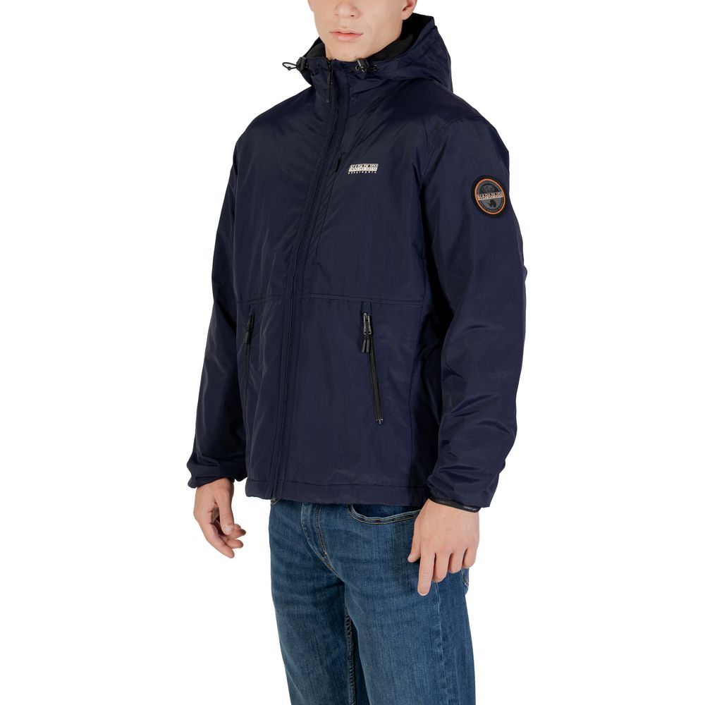 Veste Shell Napapijri Bleue en Polyamide