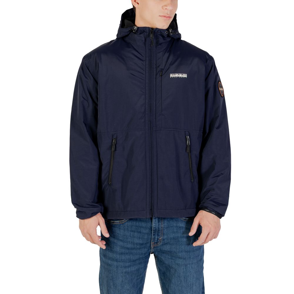 Veste Shell Napapijri Bleue en Polyamide