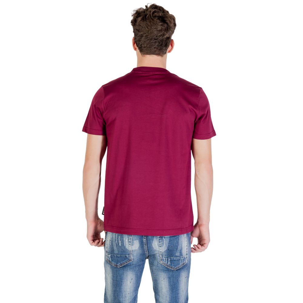T-shirt in cotone Icon Bordeaux