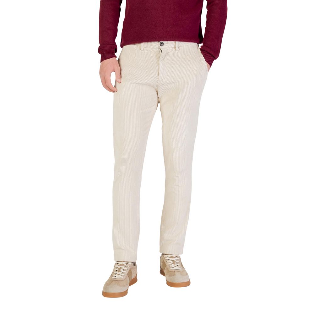 Pantaloni in cotone Borghese Beige
