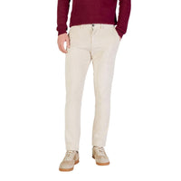 Pantaloni in cotone Borghese Beige