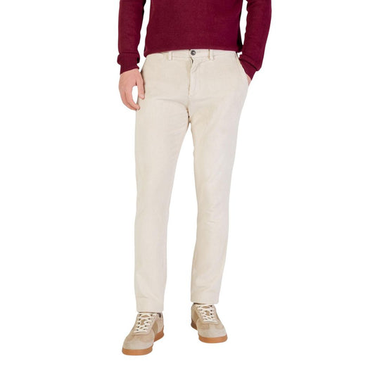 Pantaloni in cotone Borghese Beige