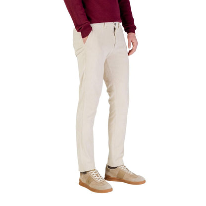 Pantaloni in cotone Borghese Beige