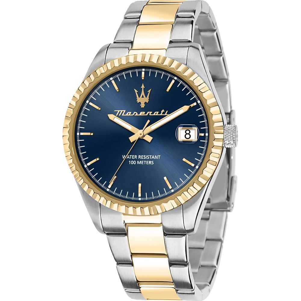 Orologio da Polso Bracciale in Acciaio Inox Multicolore Maserati