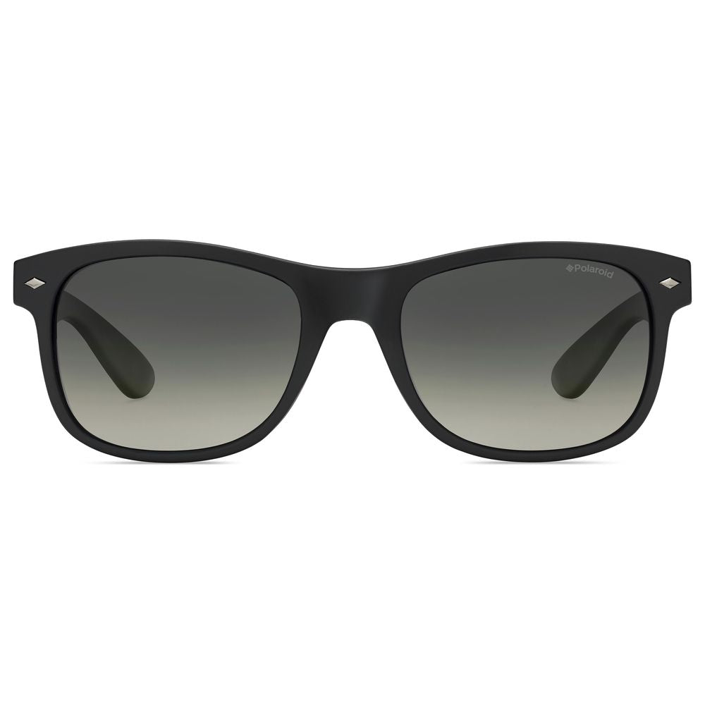 Occhiali da sole Polaroid in plastica nera